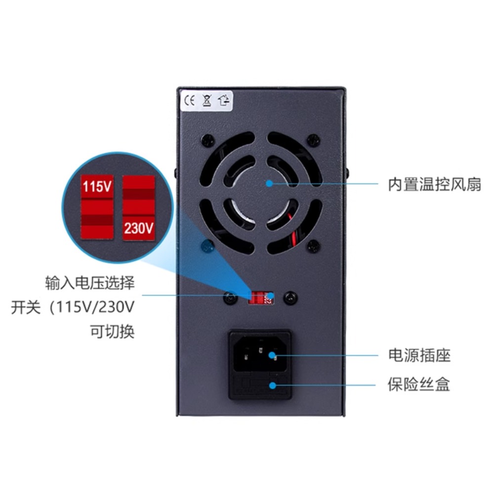 Wanptek solid test KPS3010D/KP - High Precision Dc Power Supply 30V 10A ulasan dan harga
