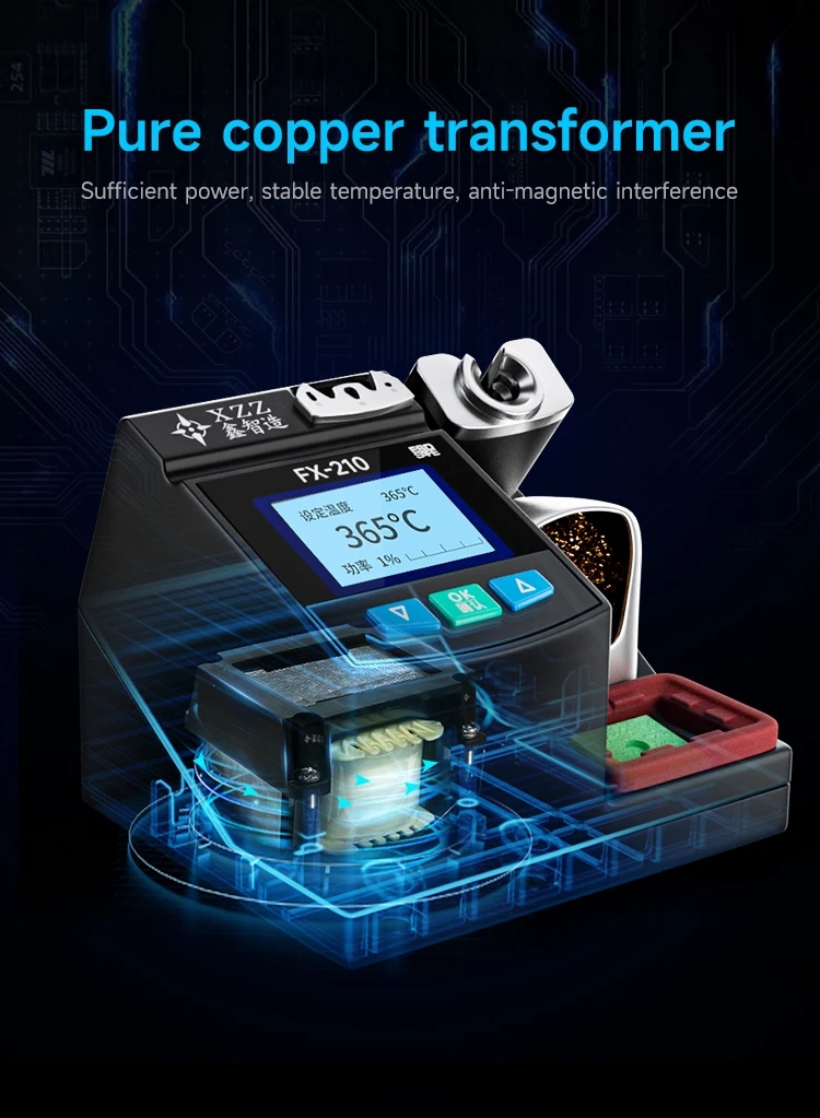 Stasiun Solder Presisi Super X - C210 Precision Soldering Station ulasan dan harga