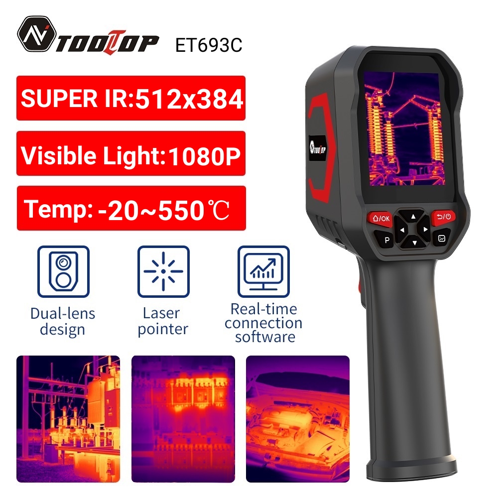 TOOLTOP ET693C Kamera Termal S - Thermal Imaging Camera Pcb Repair ulasan dan harga